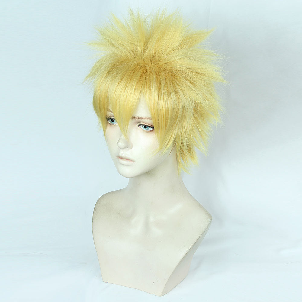 Uzumaki Naruto from Naruto Halloween Golden Cosplay Wig