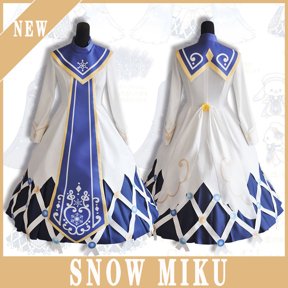 Vocaloid 2021 Schnee Miku Hatsune Miku Halloween Cosplay Kostüm