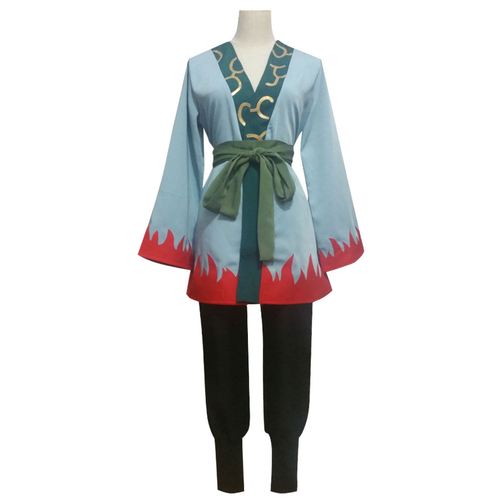 Disfraz de Cosplay de Halloween de Naruto Shippuuden Jiraiya joven