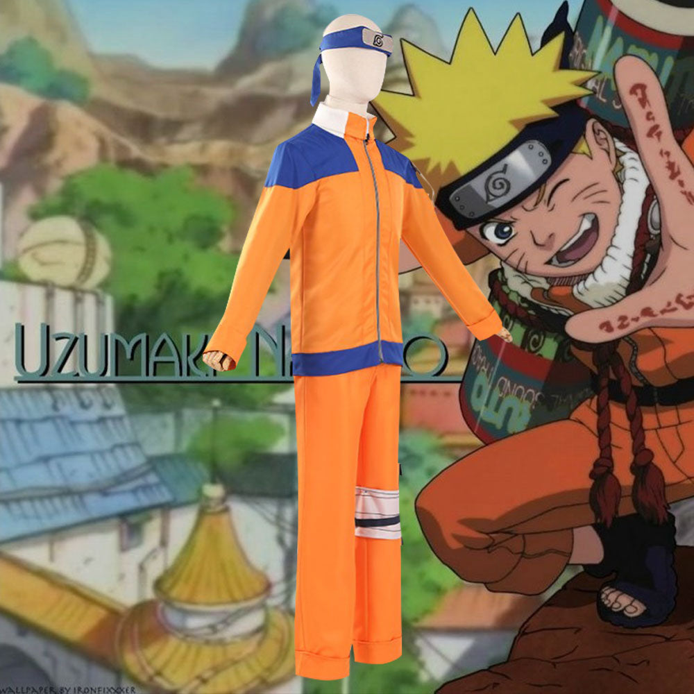 Junger Uzumaki Naruto von Naruto Halloween Cosplay Kostüm