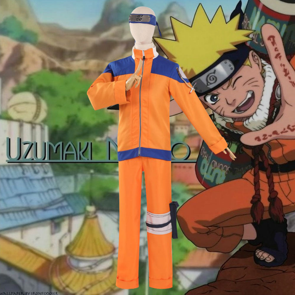 Kid Naruto Jacket Young Uzumaki Naruto From Naruto Halloween