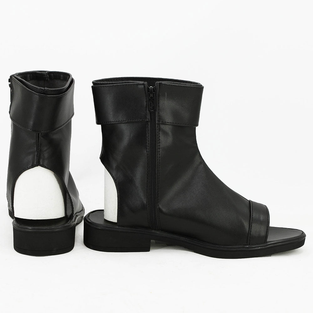 Yuuhi Kurenai de Naruto Halloween Negro Cosplay Zapatos