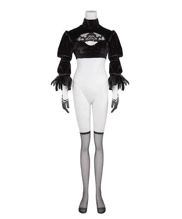 NieR: Automata 2B YoRHa Nr. 2 Typ B Halloween-Cosplay-Kostüm