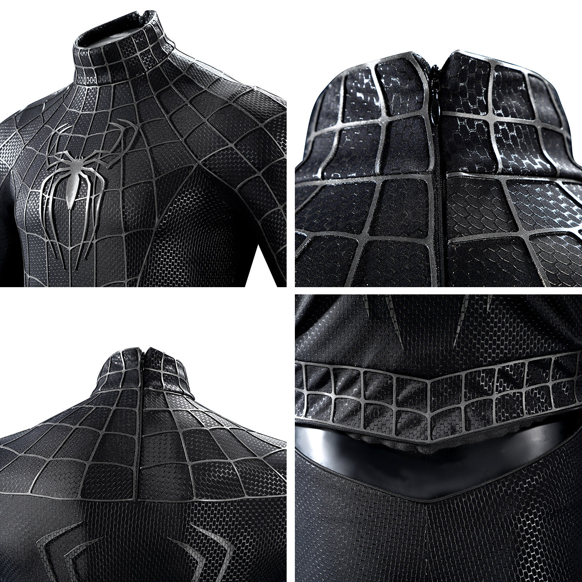 Spider Man 3 Spider Man Venom Symbiote Suit Premium Version Cosplay Costume