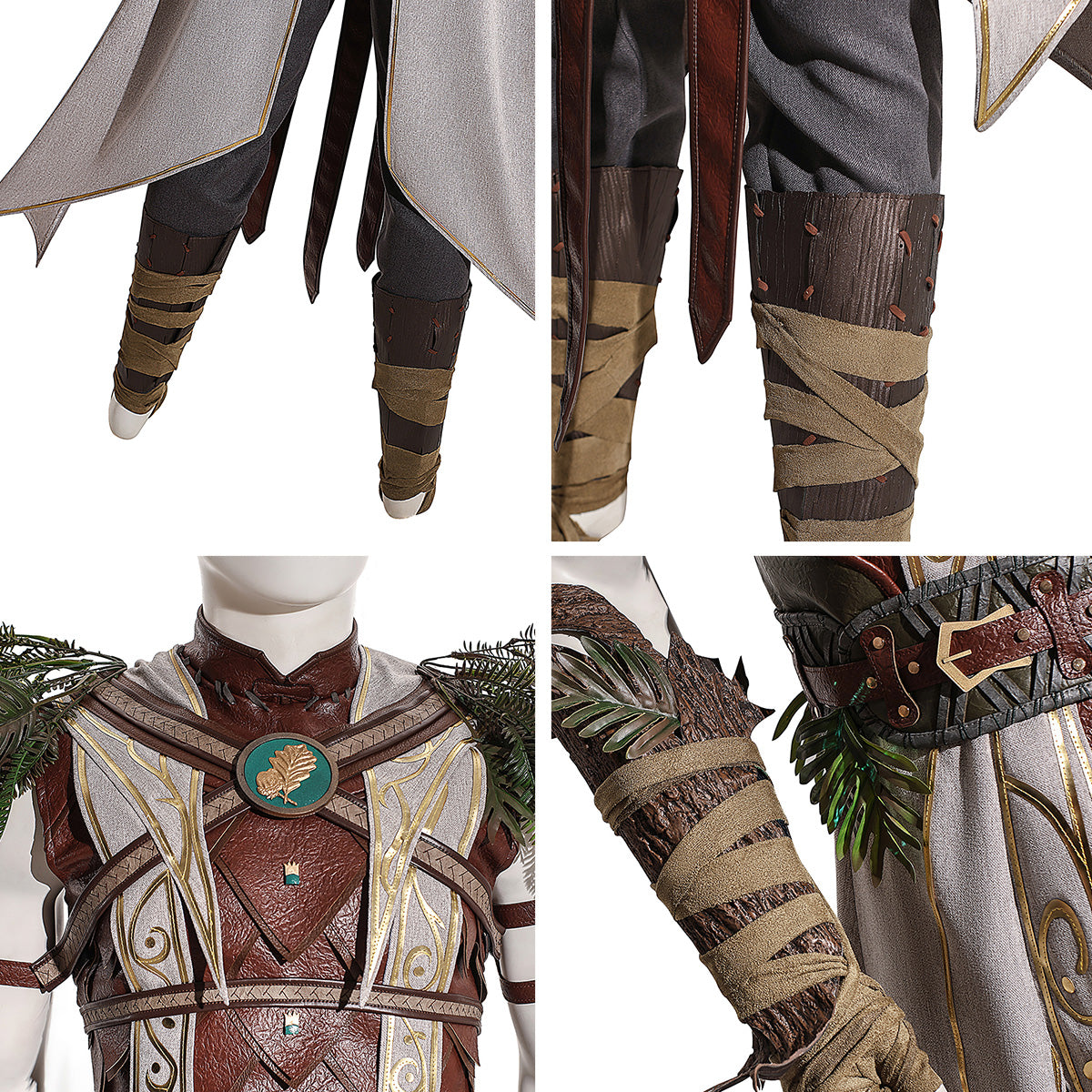 Baldur's Gate III Baldur s Gate 3 BG3 Halsin Cosplay Costume