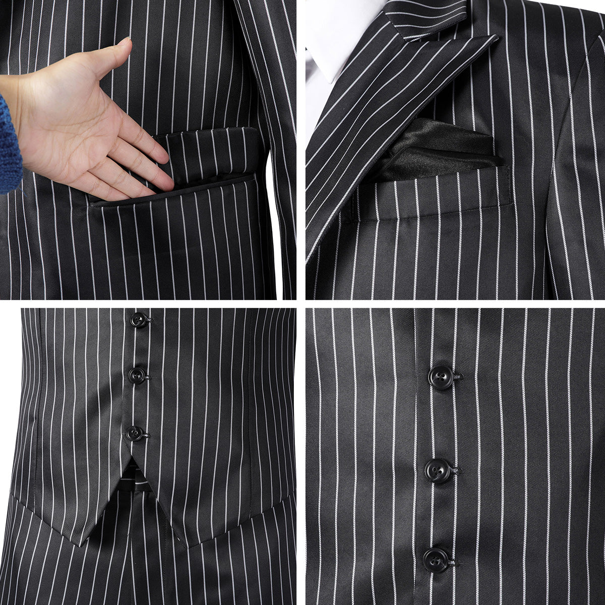 Wednesday The Addams Family(2022 TV Series) Gomez Addams Cosplay Costume