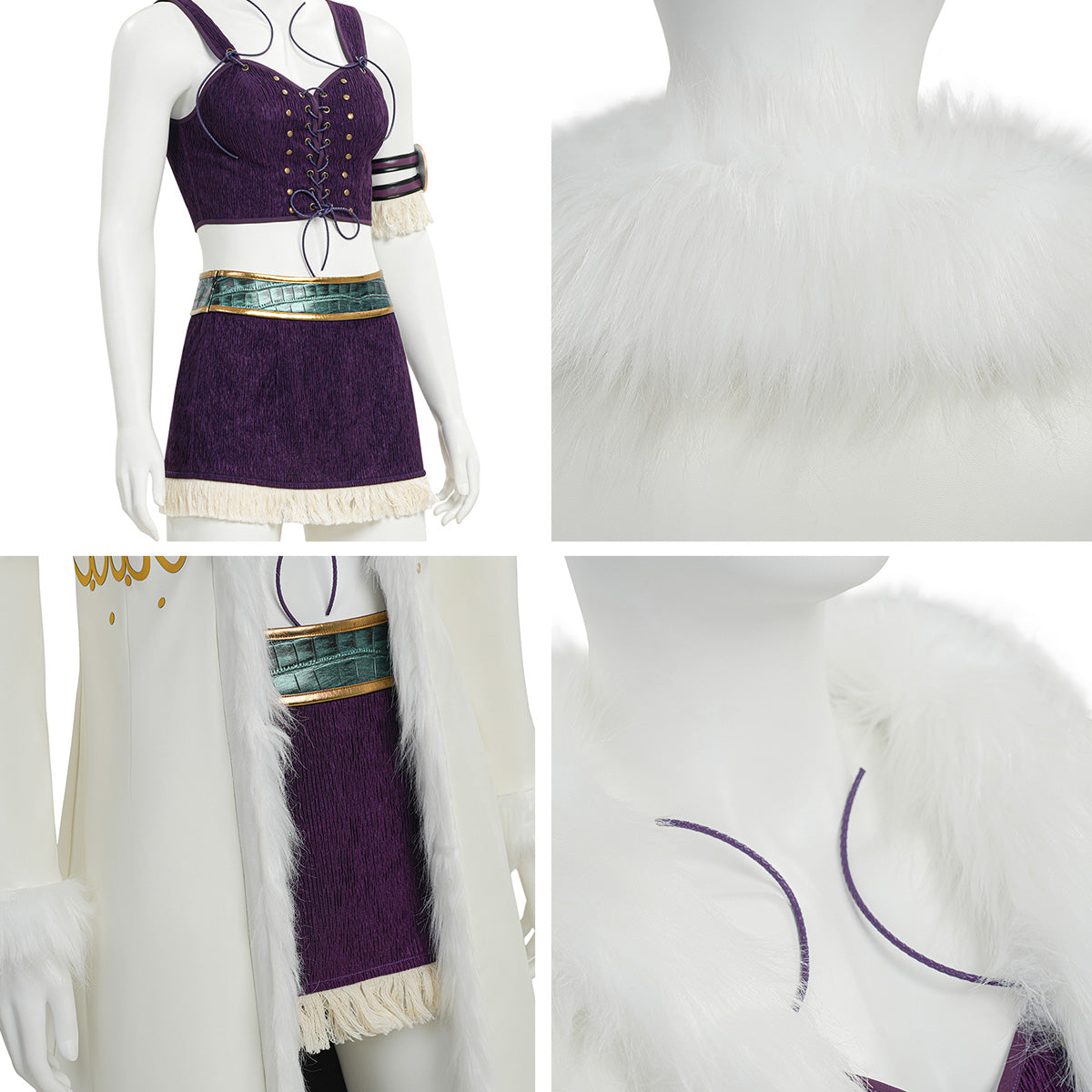 Hinata Hyuga aus Naruto Halloween Cosplay Kostüm – D Edition