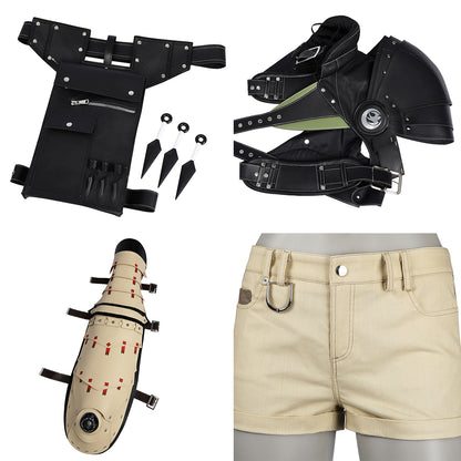 Final Fantasy VII Rebirth FF7R Yuffie Kisaragi Cosplay Costume