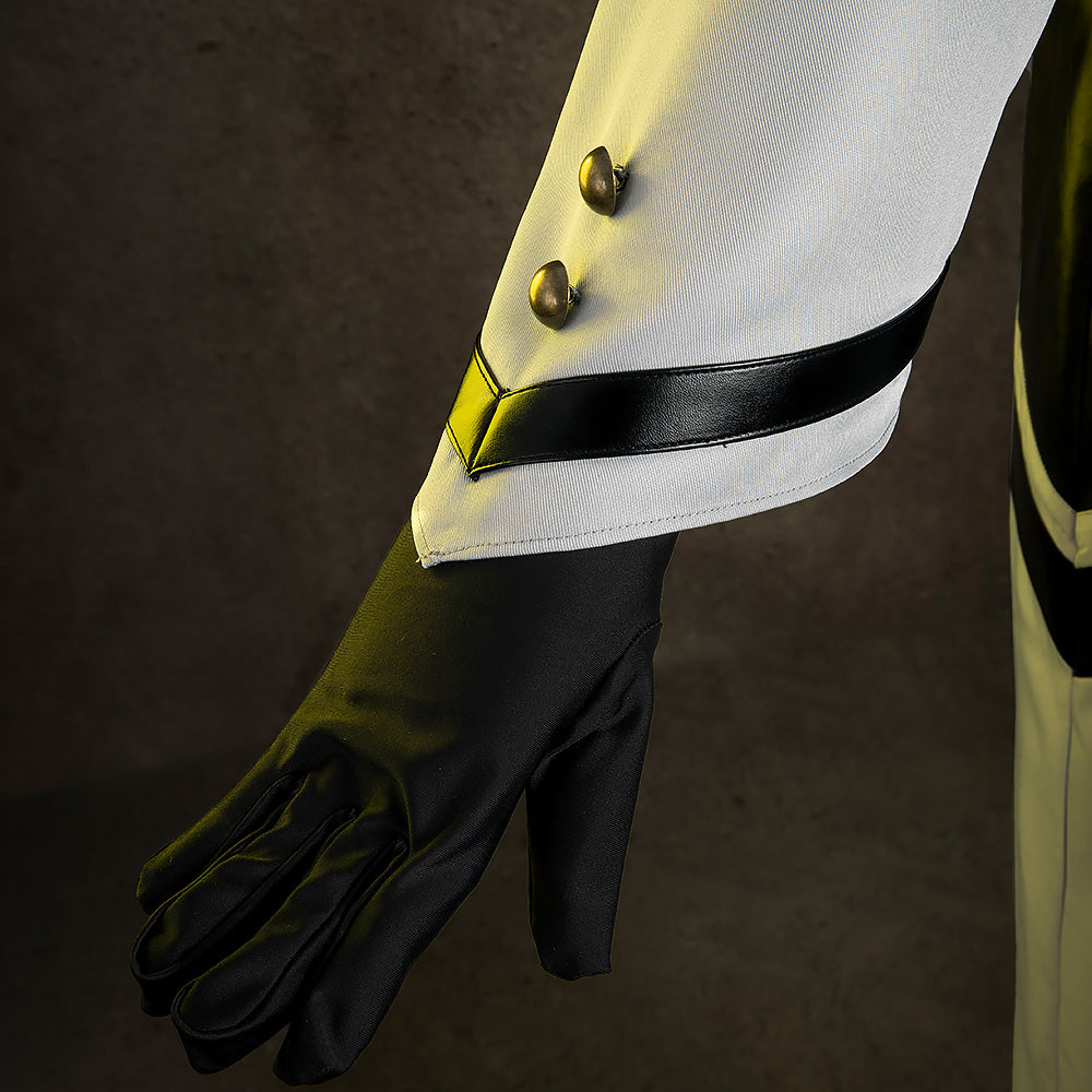 Ace Attorney Gyakuten Saiban Miles Edgeworth Cosplay Costume