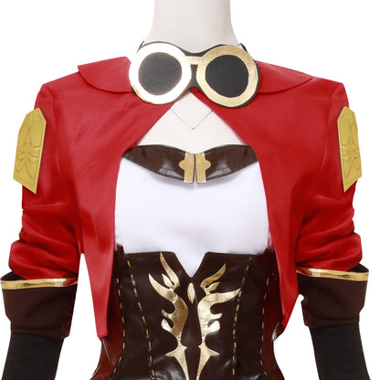 Genshin Impact Amber Customizable Cosplay Costume