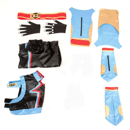 Power Rangers S.P.D. SPD Shadow Ranger Cosplay Costume