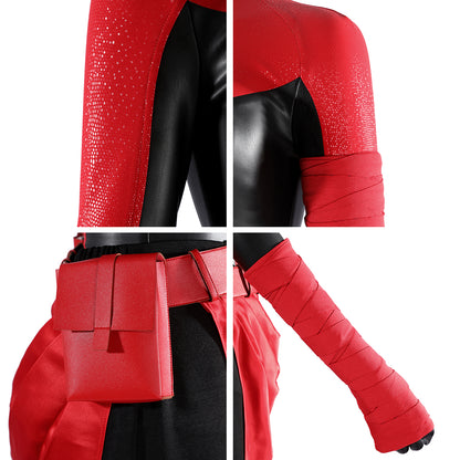 Marvel Daredevil Woman Without Fear Female Daredevil Elektra Natchios Cosplay Costume