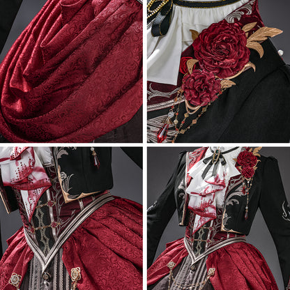 Ace Procureur Gyakuten Saiban Miles Edgeworth Cosplay Costume
