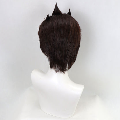 Valorant Tejo Black White Cosplay Wig