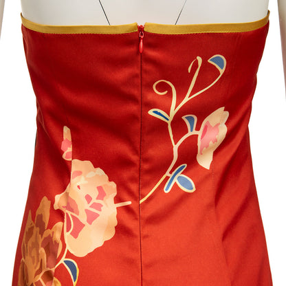 RE IV 4 Remake Cheongsam Cosplay Costume