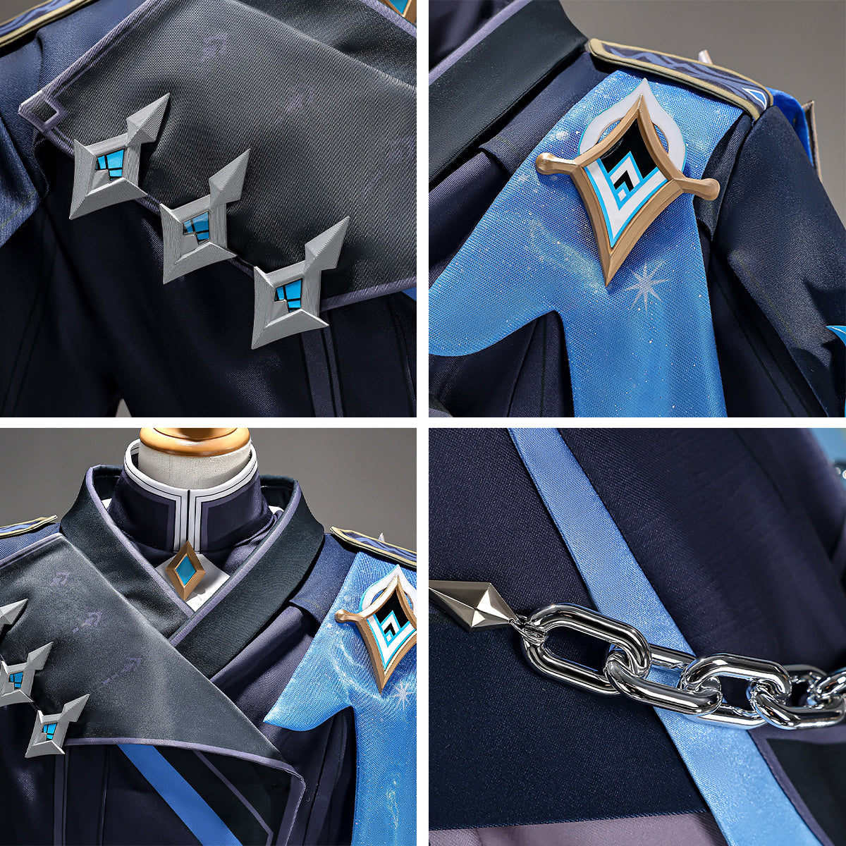Genshin Impact Aether Snezhnaya Outfit Cosplay Costume