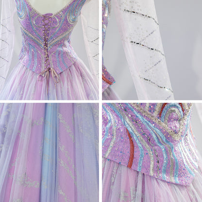 Wicked: For Good Glinda Premium Edition Cosplay Costume