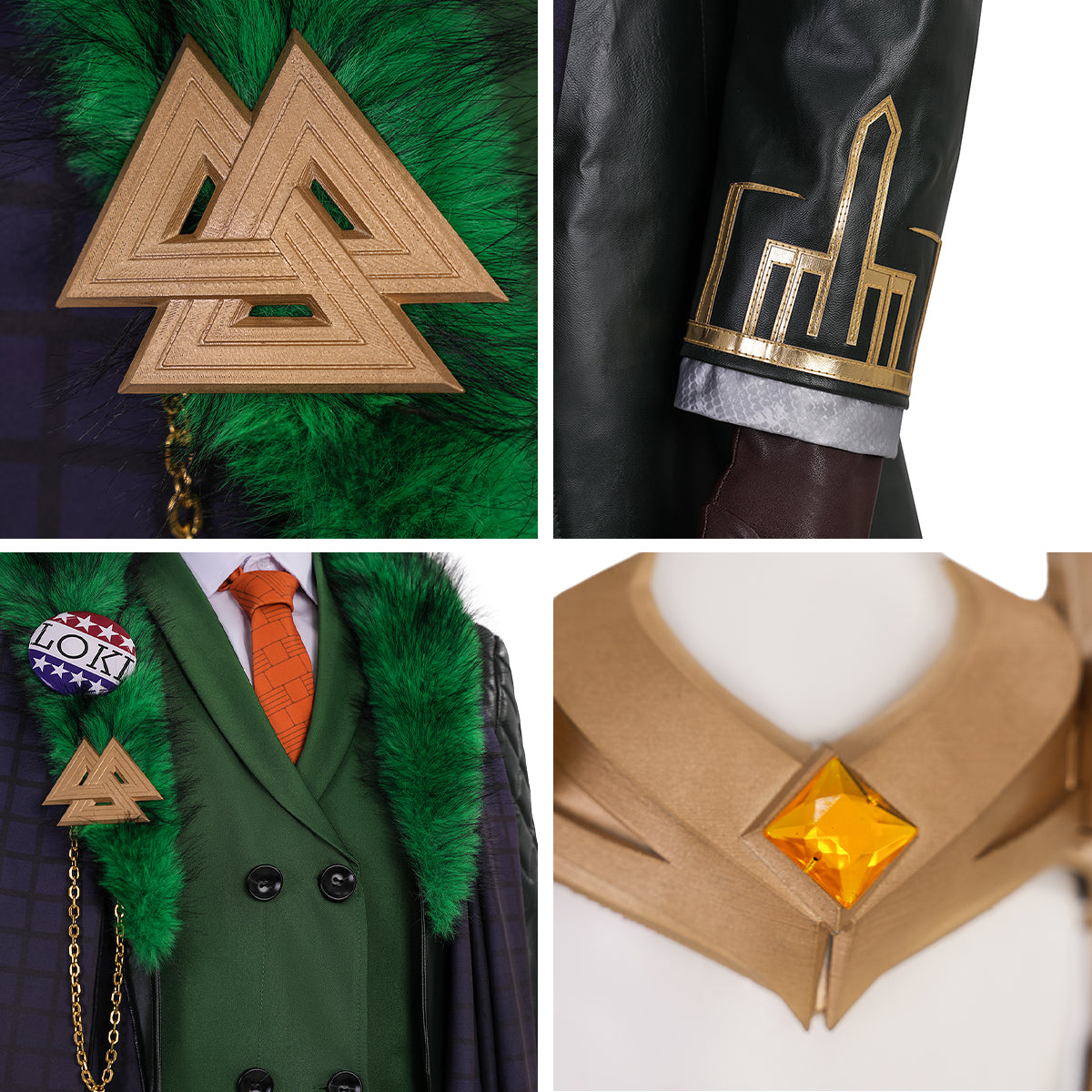 Marvel Rivals Loki Presidential Attire Skin Premium Edition Cosplay Costume