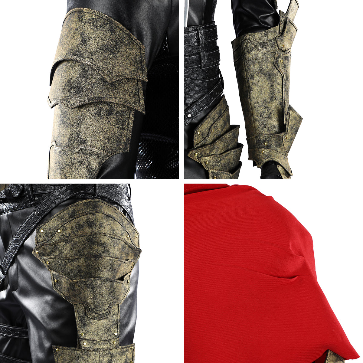 Final Fantasy VII FF7 Remake Revalation Rebirth Vincent Valentine Cosplay Costume
