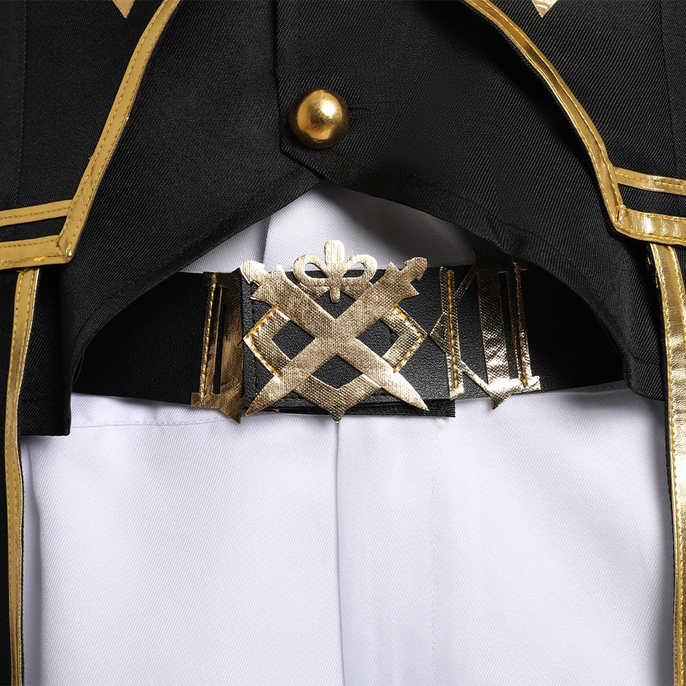 The Great Ace Attorney Chronicles The Grim Reaper of the Old Bailey Barok van Zieks Cosplay Costume