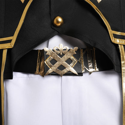 The Great Ace Attorney Chronicles The Grim Reaper of the Old Bailey Barok van Zieks Cosplay Costume