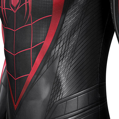 Marvel PS5 Spider-man 2 Miles Morales New Jumpsuit Zentai Cosplay Costume