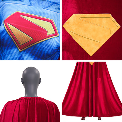 Superheroine Super Woman Jumpsuit Cosplay Costume