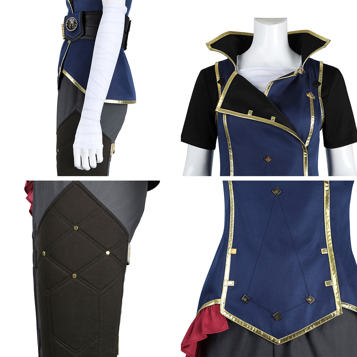 [In stock]Arcane Season 2 League of Legends LOL Vi Cosplay Costume