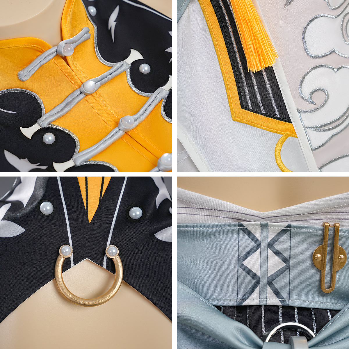 Ace Attorney Gyakuten Saiban Miles Edgeworth Cosplay Costume