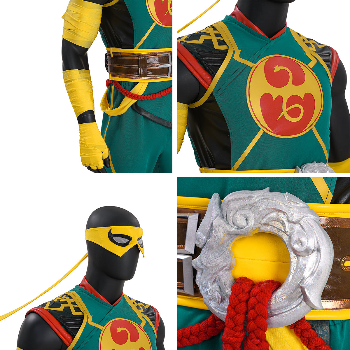 Marvel Rivals Iron Fist Premium Edition Cosplay Costume