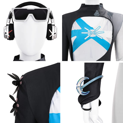 Marvel Rivals Cool Summer Luna Snow Cosplay Costume