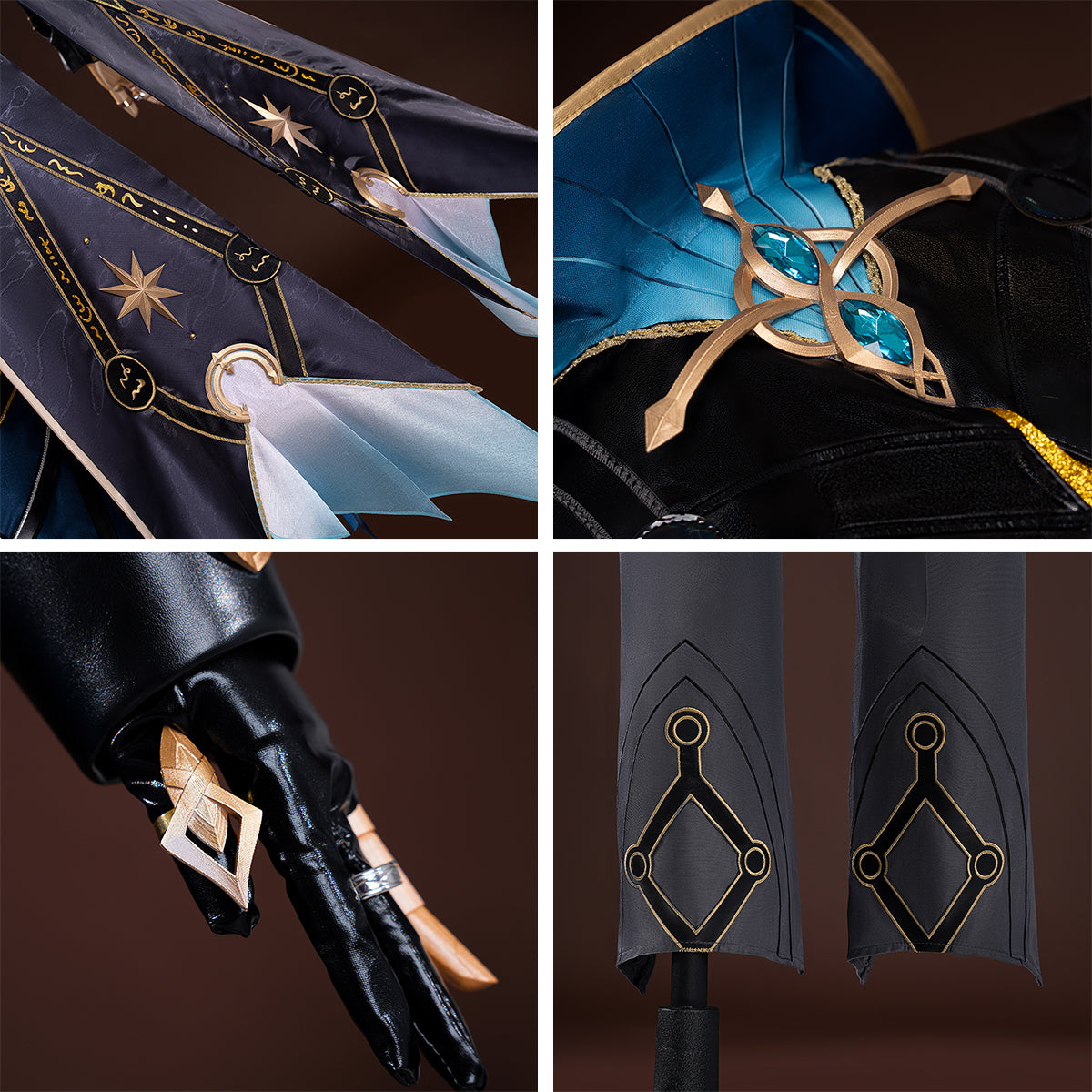 Ace Anwalt Gyakuten Saiban Miles Edgeworth Cosplay Kostüm