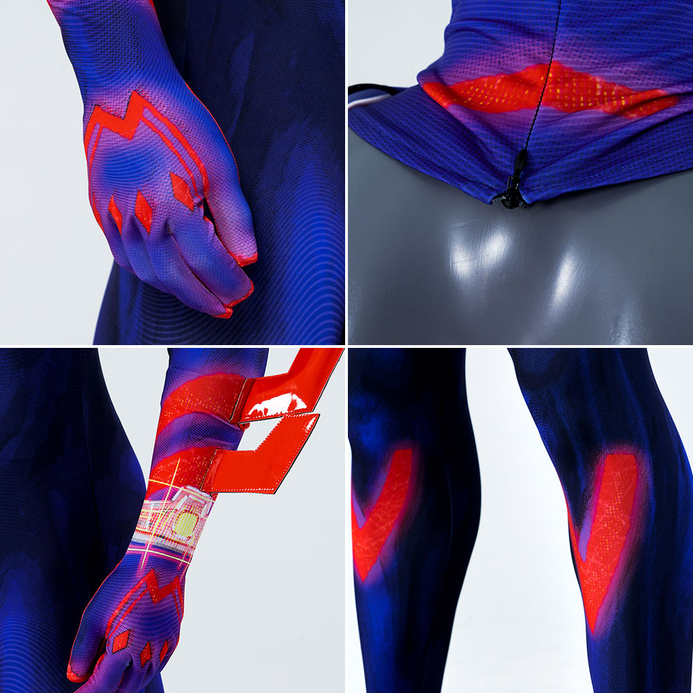 MARVEL Spider-Man: Across the Spider-Verse Miguel O'Hara Spider-Man 2099 Cosplay Costume