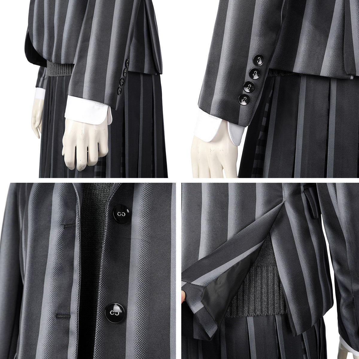 Hinata Hyuga aus Naruto Halloween Cosplay Kostüm – D Edition