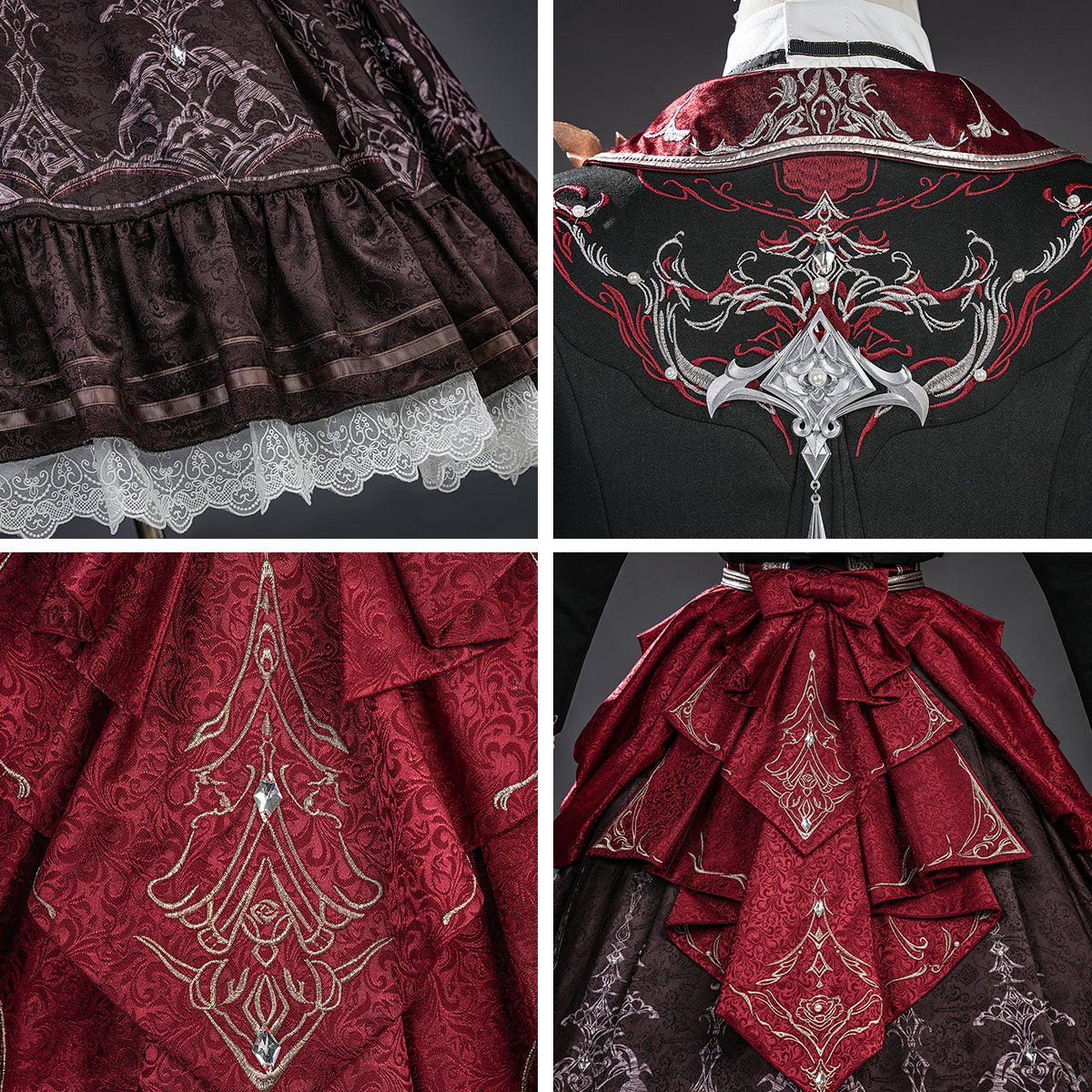 Ace Procureur Gyakuten Saiban Miles Edgeworth Cosplay Costume