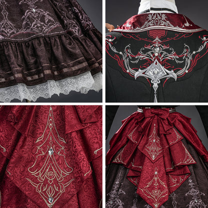 Ace Procureur Gyakuten Saiban Miles Edgeworth Cosplay Costume
