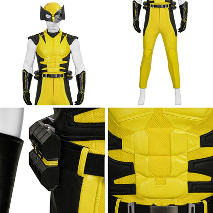 PS5 2026 Marvel Wolverine Logan Howlett Wolverine Cosplay Costume-No Boots