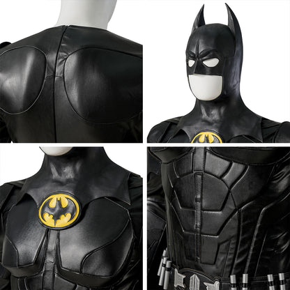 The Flash Bruce Wayne Batman Suit Cosplay Costume