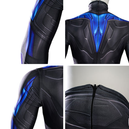 Halloween TT Nightwing Jumpsuit Cosplay Costume