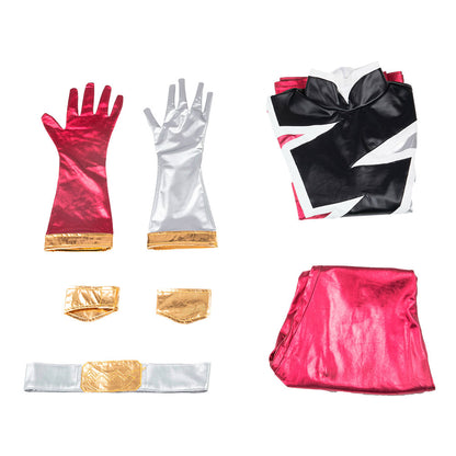 Power Rangers Dino Fury Pink Ranger Cosplay Costume