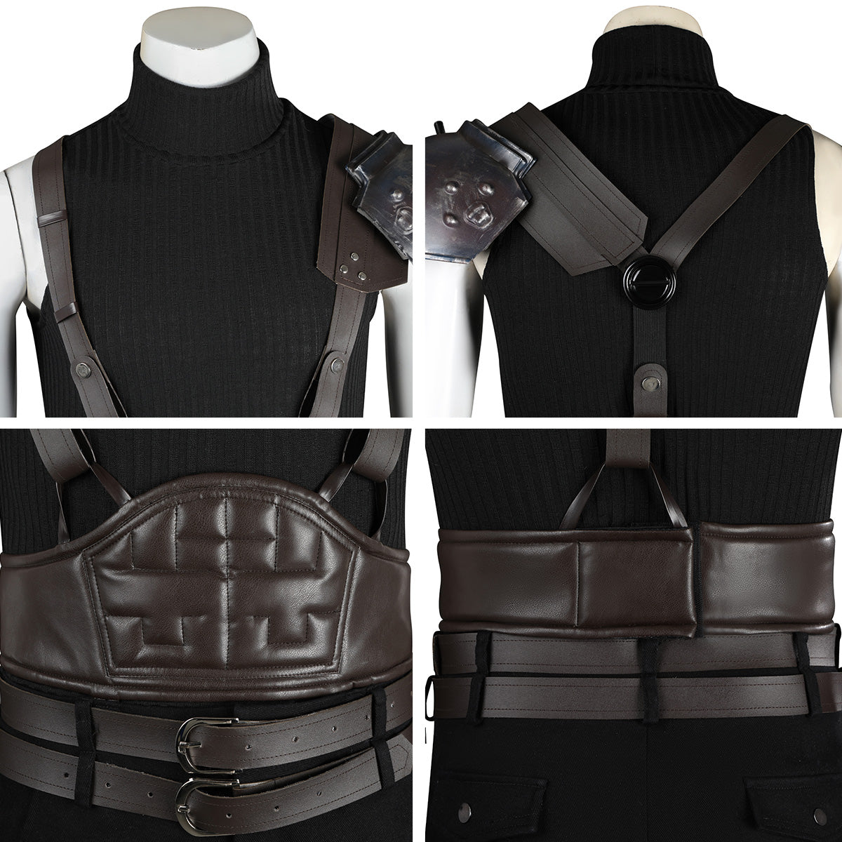 Final Fantasy VII FF7 Remake Rebirth Cloud Strife Cosplay Costume