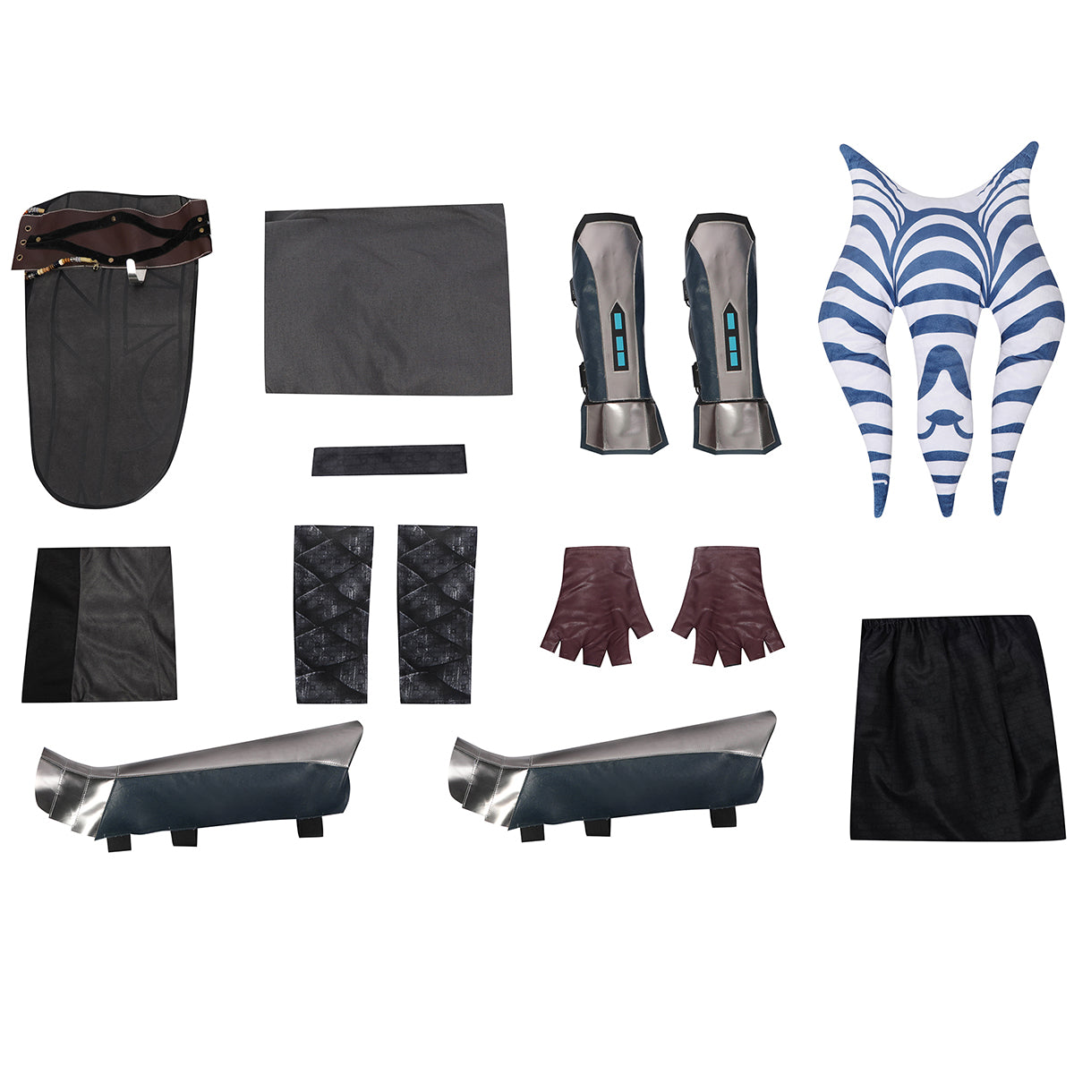 Star Wars The Mandalorian Ahsoka Tano Cosplay Costume