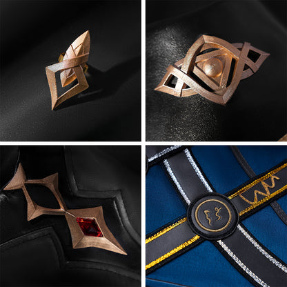 Ace Anwalt Gyakuten Saiban Miles Edgeworth Cosplay Kostüm