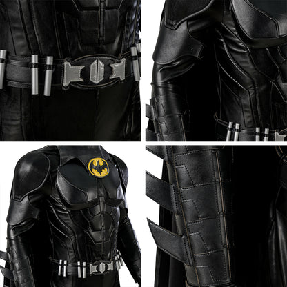 The Flash Bruce Wayne Batman Suit Cosplay Costume