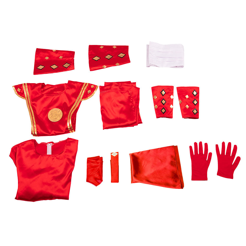 Power Rangers Red Ninjetti Ranger Red Ninja Ranger B Edition Cosplay Costume