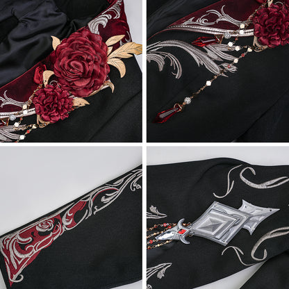 Ace Procureur Gyakuten Saiban Miles Edgeworth Cosplay Costume