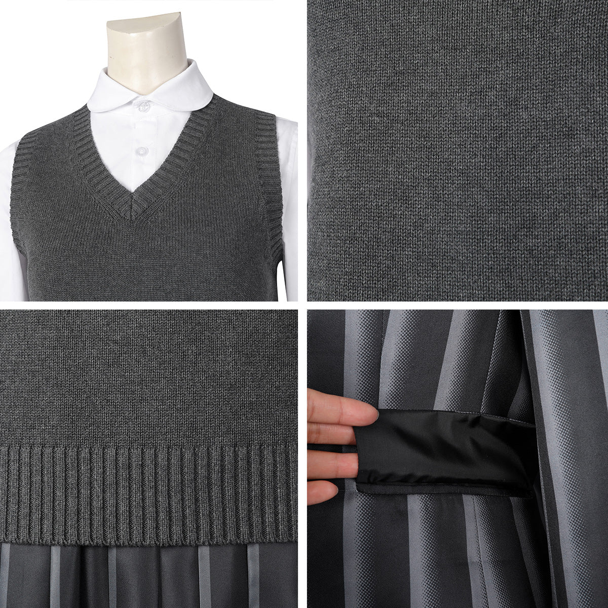 Hinata Hyuga aus Naruto Halloween Cosplay Kostüm – D Edition