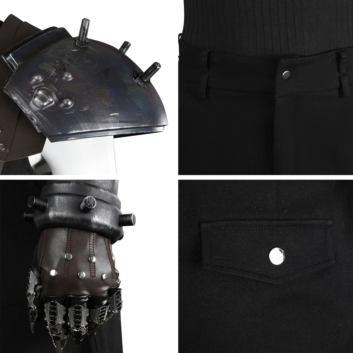 Final Fantasy VII FF7 Remake Rebirth Cloud Strife Cosplay Costume