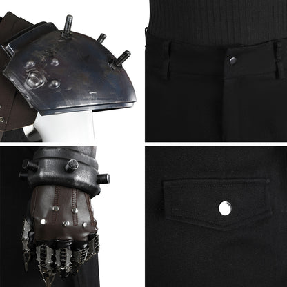 Final Fantasy VII FF7 Remake Rebirth Cloud Strife Cosplay Costume