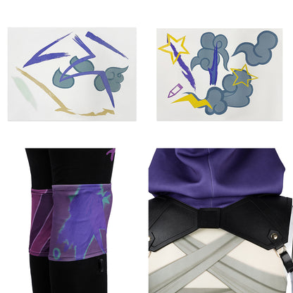 Arcane Season 2 League of Legends LOL Jinx Battle Suit Cosplay Costume